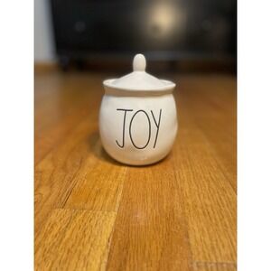 Farmhouse by Magenta Sugar Bowl JOY Rae Dunn Large Black Words‎